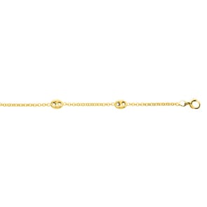 Armband 375/9 K Gelbgold Fantasie