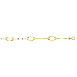 Armband 375/9 K Gelbgold Fantasie