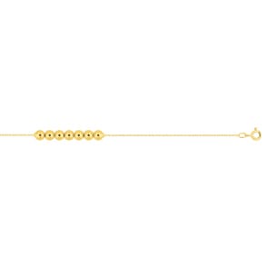 Armband 375/9 K Gelbgold Fantasie