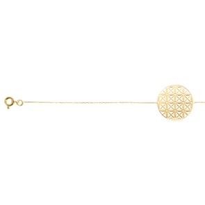 Armband 750/18 K Gelbgold 18cm