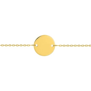 Armband 750/18 K Gelbgold 18cm