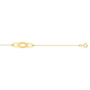 Armband 750/18 K Gelbgold Fantasie