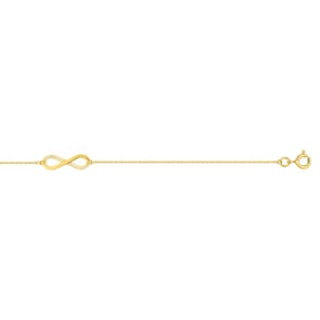Armband 750/18 K Gelbgold Infinity