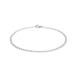 Armband 925 Silber rhodiniert 18cm