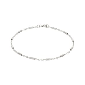 Bracelet Argent 925 rhodié 18cm