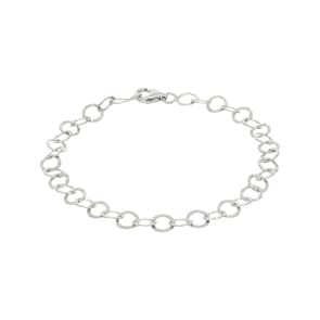 Armband 925 Silber rhodiniert 19cm
