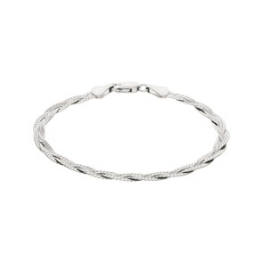 Bracelet Argent 925 rhodié 19cm