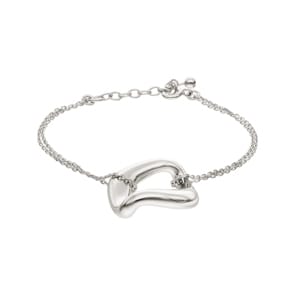Bracelet Argent 925 rhodié 19cm, Fantaisie