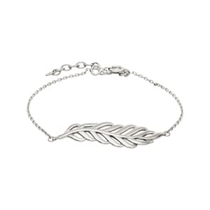 Bracelet Argent 925 rhodié 19cm, Branche