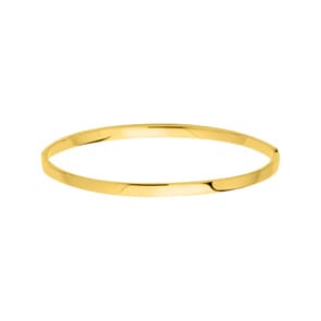 Armreif oval 375/9 K Gelbgold 4.0mm