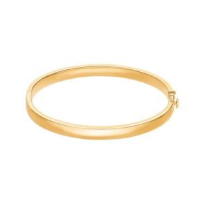 Armreif oval 375/9 K Gelbgold 4.0mm