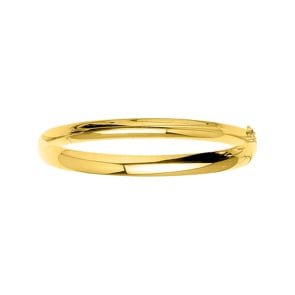Hinged Bangle 750/18 K Yellow Gold 7mm