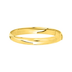 Hinged Bangle 750/18 K Yellow Gold 9mm