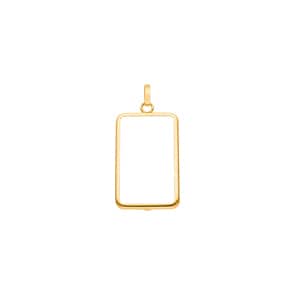 Barrenfassung 1 Gramm, 750/18 K Gelbgold