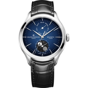 Baume et Mercier Clifton Baumatic 10593 Day Date Phases de Lune