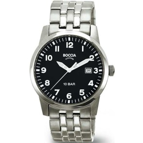 Boccia Titanium Gent Date 38mm