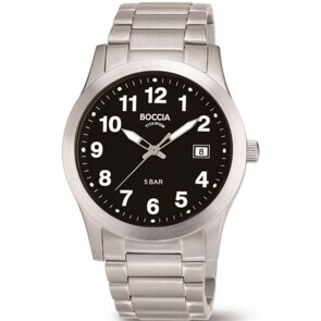 Boccia Titanium Gent Date 39mm