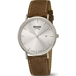 Boccia Titanium Gent Saphir Date 39mm