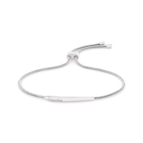 Calvin Klein Armband Elongated Drops Silbrig