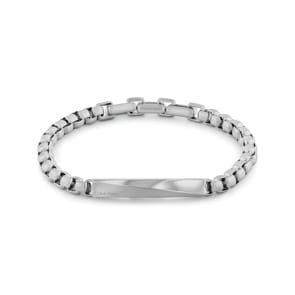 Calvin Klein Armband Iconic ID Silbrig