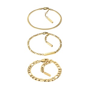 Calvin Klein Armband Linked Goldig