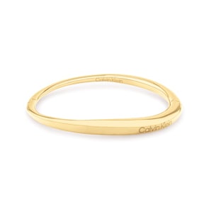 Calvin Klein Armreif Elongated Drops Goldig