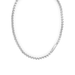 Calvin Klein Halskette Iconic ID Silbrig