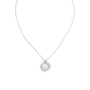 Calvin Klein Halskette Spiral Silbrig