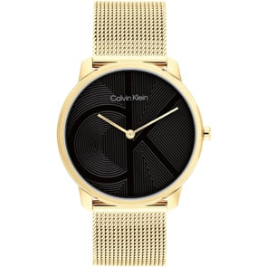 Calvin Klein Iconic Mesh 35 Doré / Noir