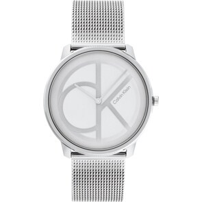 Calvin Klein Iconic Mesh 40 Silbrig