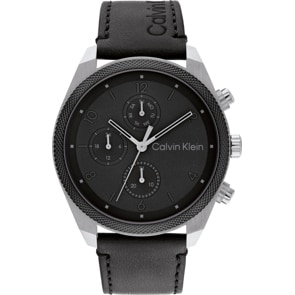 Calvin Klein Impact Day Date Noir / Argenté