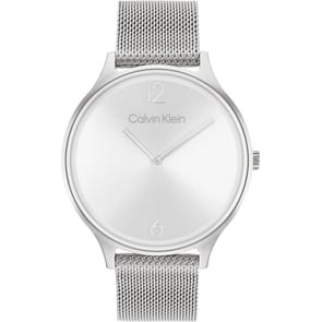 Calvin Klein Timeless Mesh 38 Argenté