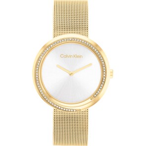 Calvin Klein Twisted Bezel Goldig
