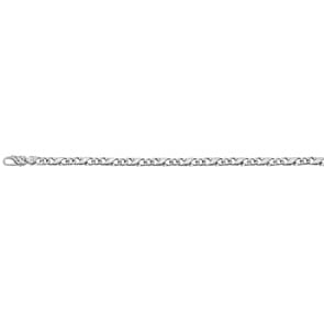 Bracelet carrera poli or gris 750/18 ct 5.0mm - 19cm