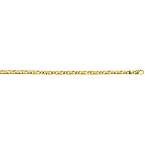 Carrera-Kette satiniert 750/18 K Gelbgold 5.0mm