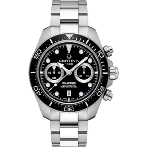 Certina DS Action Diver Chrono Automatic Schwarz