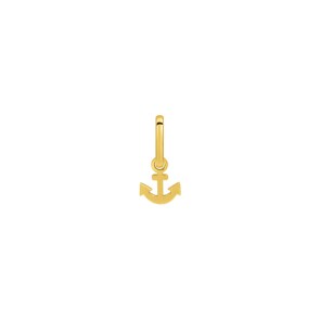 Charm-Anhänger 750/18 K Gelbgold, Anker