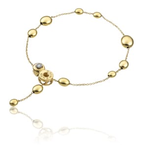 Chimento Armillas Acqua Armband 750 Gelbgold mit Diamant 0.03 ct G/vs