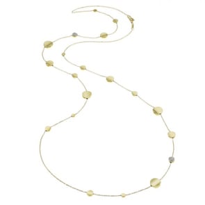 Chimento Armillas Acqua Collier 750 Gelbgold mit Diamanten 0.23 ct G/vs