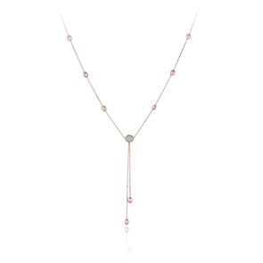 Chimento Armillas Acqua Collier 750 Roségold mit Diamanten 0.13 ct G/vs