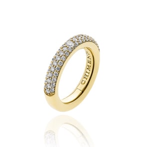 Chimento Forever Stack Me Bague or jaune 750 avec diamants 0.77 ct G/vs