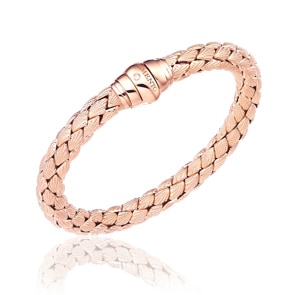 Chimento Stretch Classic Bracelet 750 Rose Gold with Diamond 0.01 ct G/vs