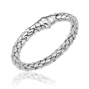 Chimento Stretch Classic Bracelet 750 White Gold with Diamond 0.01 ct G/vs