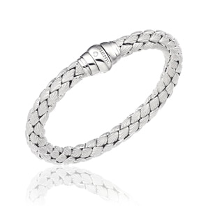 Chimento Stretch Classic Armband 750 Weissgold mit Diamant 0.01 ct G/vs