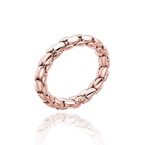 Chimento Stretch Spring Damenring 750 Roségold