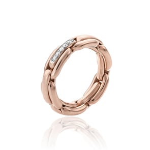 Chimento X-Tend Damenring 750 Roségold mit Diamanten 0.05 ct G/vs