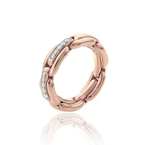 Chimento X-Tend Damenring 750 Roségold mit Diamanten 0.30 ct G/vs