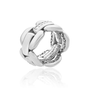Chimento X-Tend Bague or gris 750 avec diamants 0.11 ct G/vs