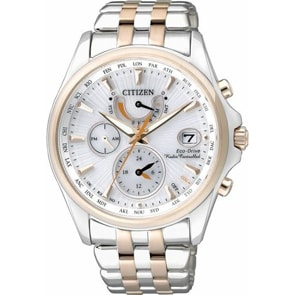 Citizen Elegant Dual Time Eco-Drive Radio Controlled