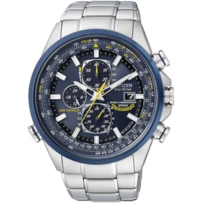 Citizen Promaster Sky World Chrono Blue Angels Eco-Drive Radio Controlled